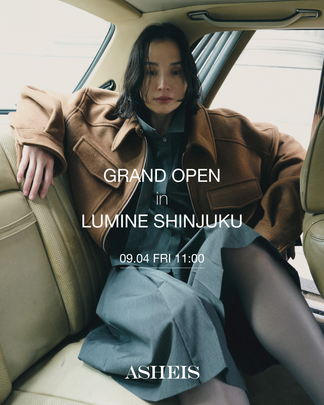 アシス ルミネ新宿店 9月4日(金) OPEN